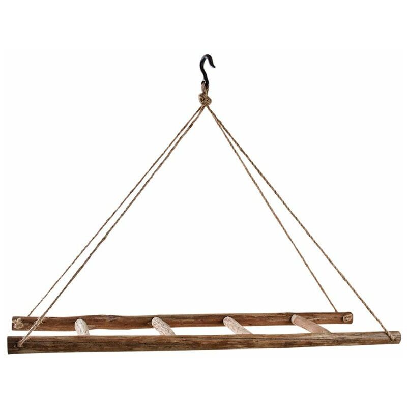Echelle à suspendre en bois avec crochet