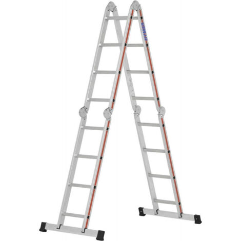 Echelle articulée 4x4 barreaux - Longueur d'échelle 4.59m - 404316