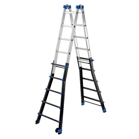 Echelle articulée 4x5 barreaux - Longueur 5.24m - AL070