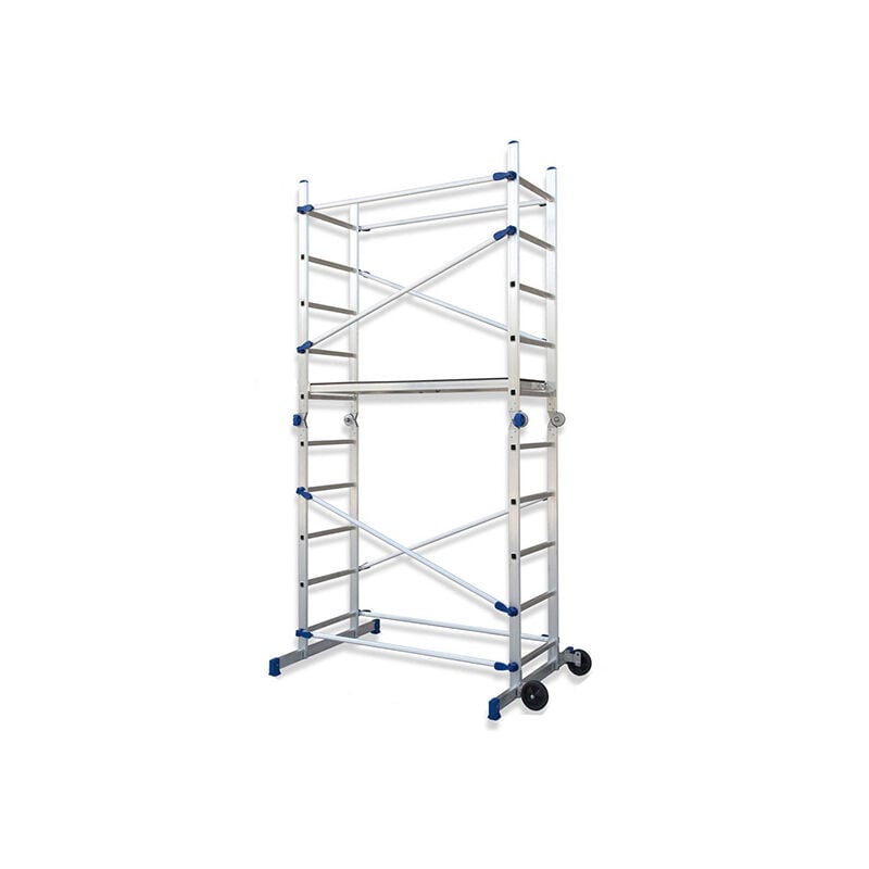 Echafaudage domestique pliable facpn - Hauteur de travail maximale de 3.78m