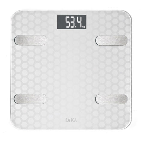 Échelle Bluetooth Et Calcul Composition Du Corps De Couleur Blanc Smart 180kg Ps7011 Laica.