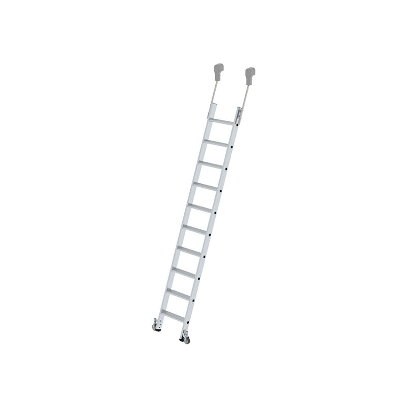 Matisère - Echelle Coulissante 16 marches - Longueur 4.19m - Rail longueur 1.00m - 41416-RAIL