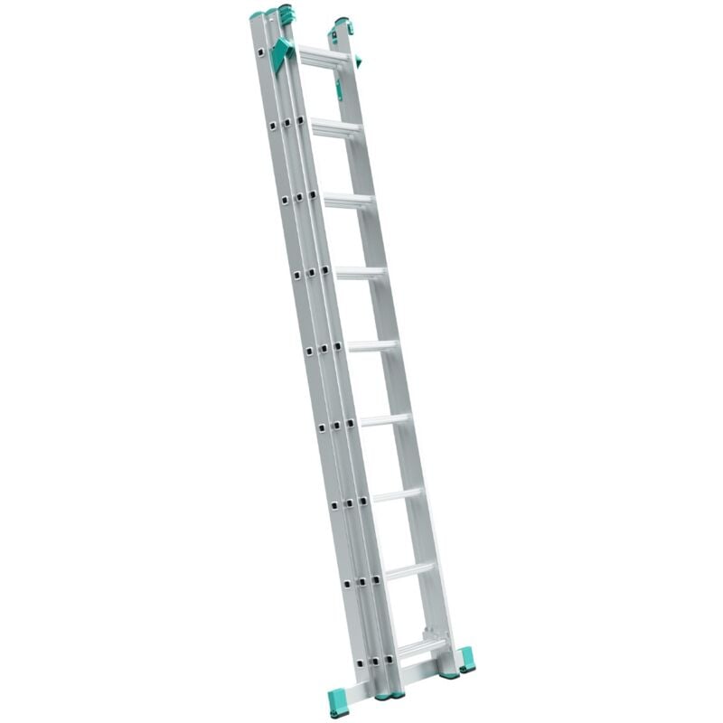 Alve - Echelle transformable 3 plans 3x9 barreaux - Longueur max. 5.69m - 7609/MKT/MMD