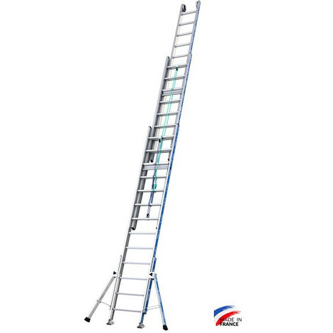 Echelle coulisse corde 3 plans PLATINIUM 500 AGRIP