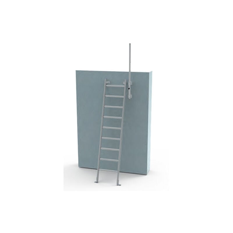 Matisère - Echelle d'accès puits - Hauteur à franchir 2.00m - Avec crosse - EC-PUITS-INC-200