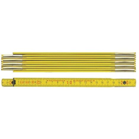 Échelle de mesure L.1m l.16mm mm/cm EG III Hêtre jaune