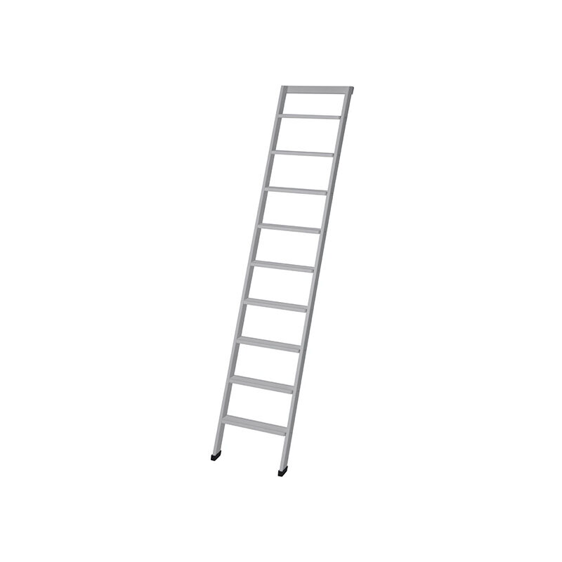 Matisère - Echelle de meunier bois 10 marches - Largeur 44cm - Hauteur à atteindre 2.35m - UP-250-G