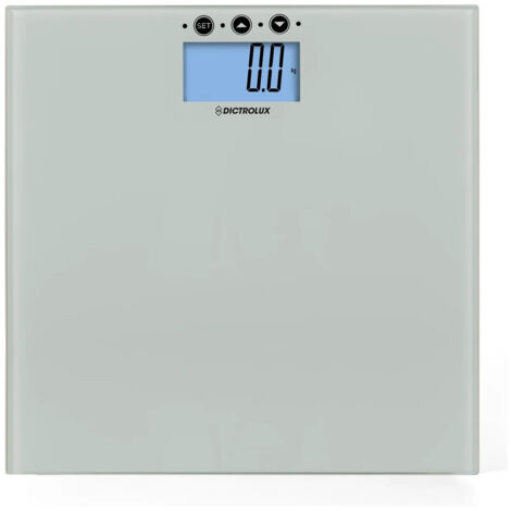 échelle De Pesage Numérique Max 180kg Débit Lcd En Verre Trempé Brillant