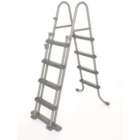 Échelle de piscine，Échelle de Sécurité pour Piscine，Escalier de piscine à 4 marches Flowclear 122 cm 58331 CNEI695312