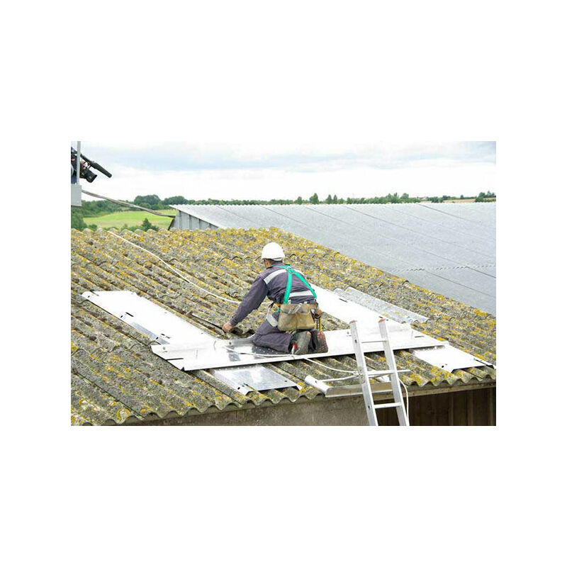 Matisère - 1 kit Chemin pour toiture en fibro ou fragiles - 870040