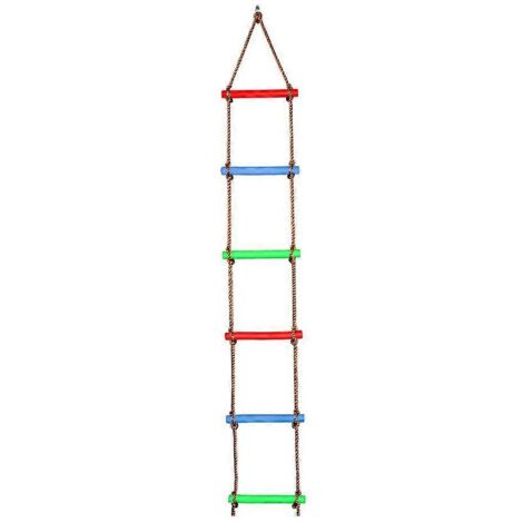 Échelle d'escalade pour enfants (6 barreaux, une seule extrémité) - Équipement de jeu d'extérieur