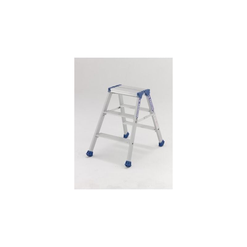 Tubesca Comabi - Marchepied double plans 2x3 marches 2.67M platinium - 02374103 - Tubesca