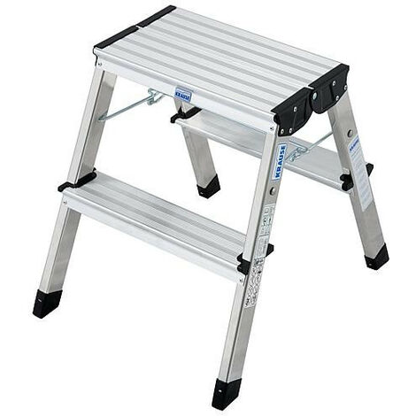 Echelle double pliante H de travail 2,44 H reelle 0,44 2x2 marches