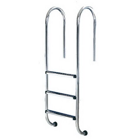ECHELLE DROITE INOX 2 MARCHES ANTIDERAP FLEXINOX 87132023N