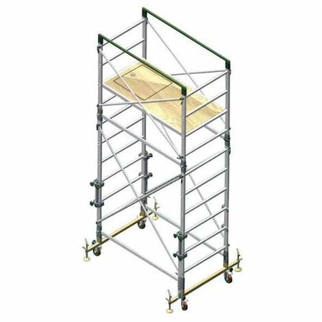 Échelle en aluminium Alumito h 335 Facal
