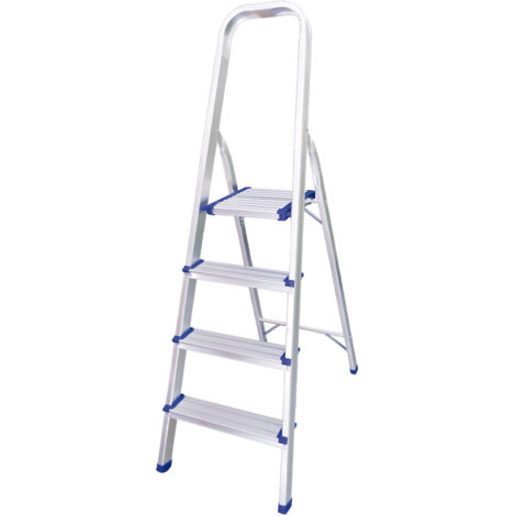 ÉCHELLE EN ALUMINIUM AVEC 4 MARCHES JBM50517