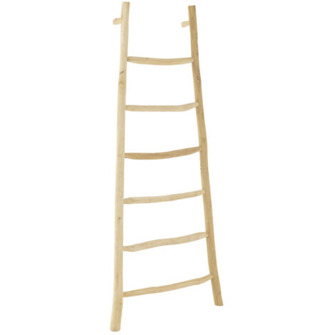 Échelle en Teck "6 Echelons" 185cm Naturel