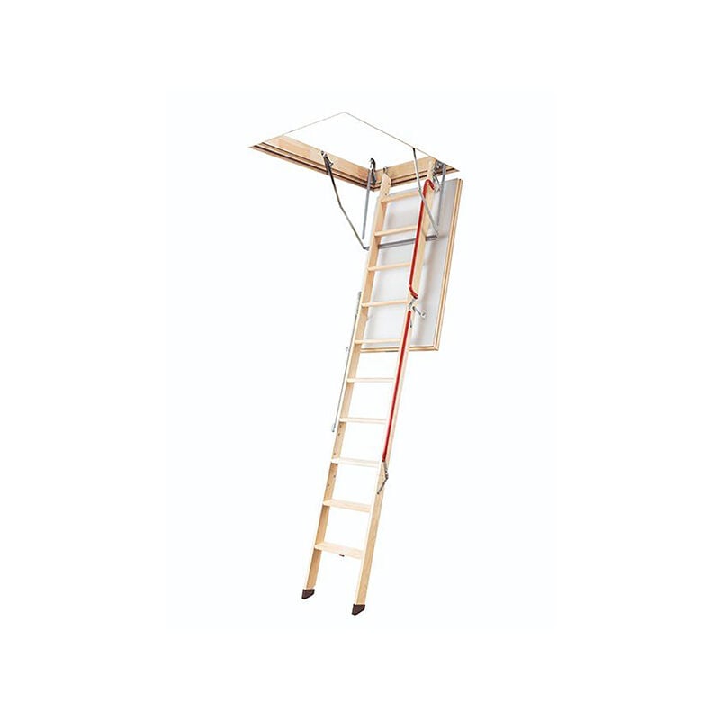 Echelle escamotable bois - Ouverture du plafond de 70 x 140cm - LWL70140-3
