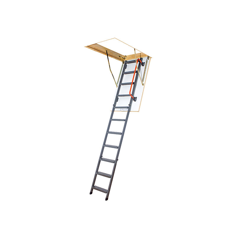 Matisère - Echelle escamotable métallique - Ouverture du plafond de 60 x 120cm - LMK60120-2