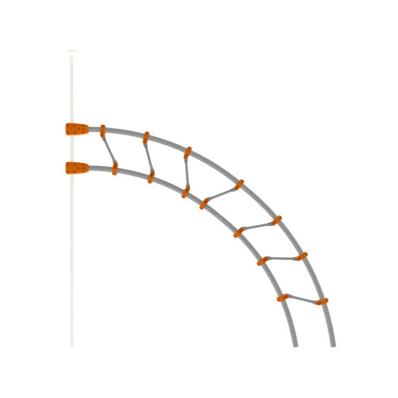 Echelle inclinée pour structure de jeux EVO