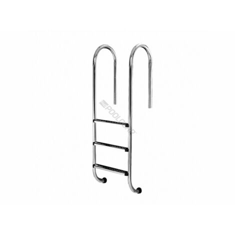 echelle inox droit 3 marches - Flexinox