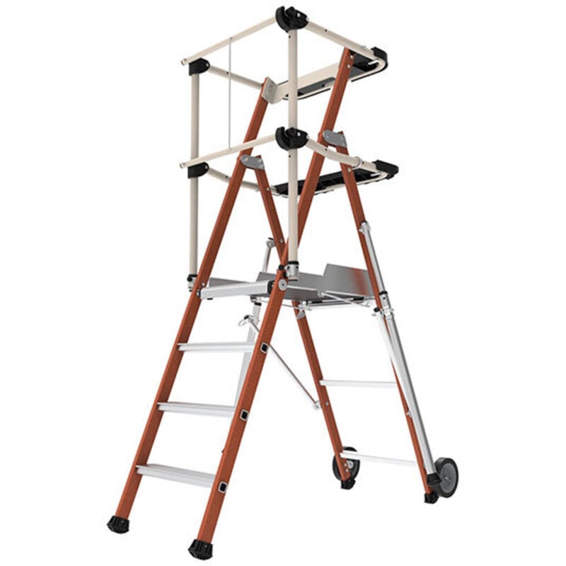 Matisère - Echelle coulissante 2x11 barreaux - Hauteur à atteindre 4.46m - FC2-300