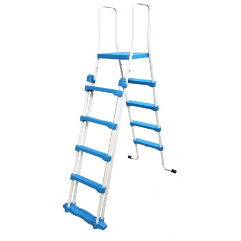 Echelle piscine SECURITE Toi 2x4 marches avec plateforme protection enfant