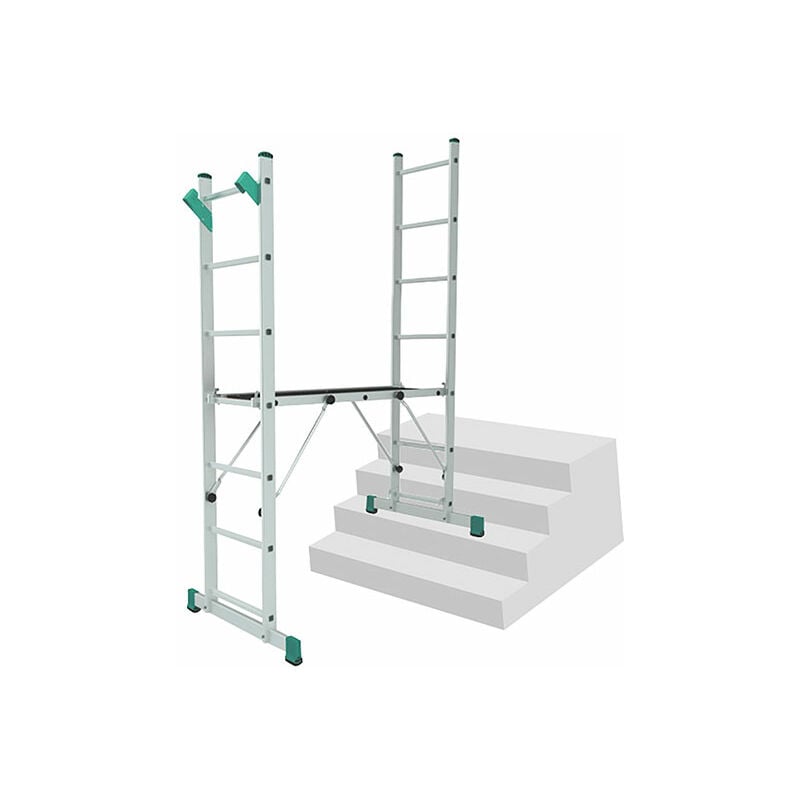 Echelle Direct - Echafaudage pour escalier : 3.00m haut. travail max - 8507