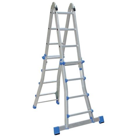 Échelle pliante articulée télescopique Multiscopic 2 4x5 échelons - TUBESCA