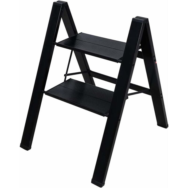 Chelle pliante légère en alliage d'aluminium robuste avec pédale antidérapante large en deux étapes pour la maison, le Bureau, la peinture et la