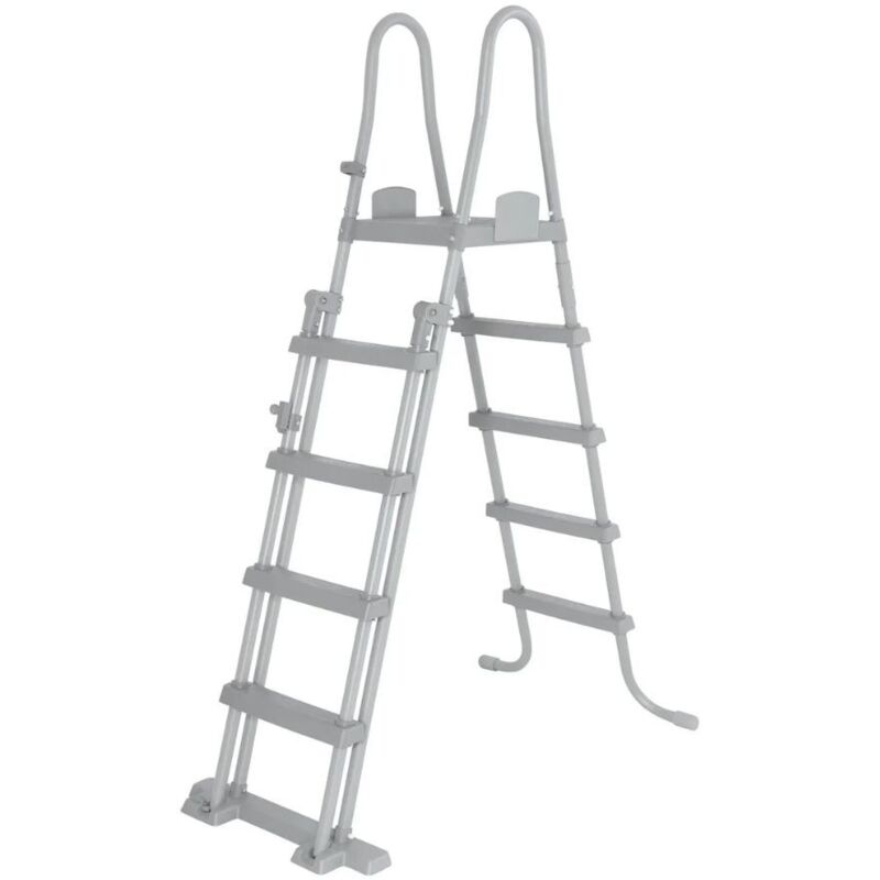 Bestway &Eacute;chelle de piscine de s&eacute;curit&eacute; &agrave; 4 marches Flowclear 132 cm