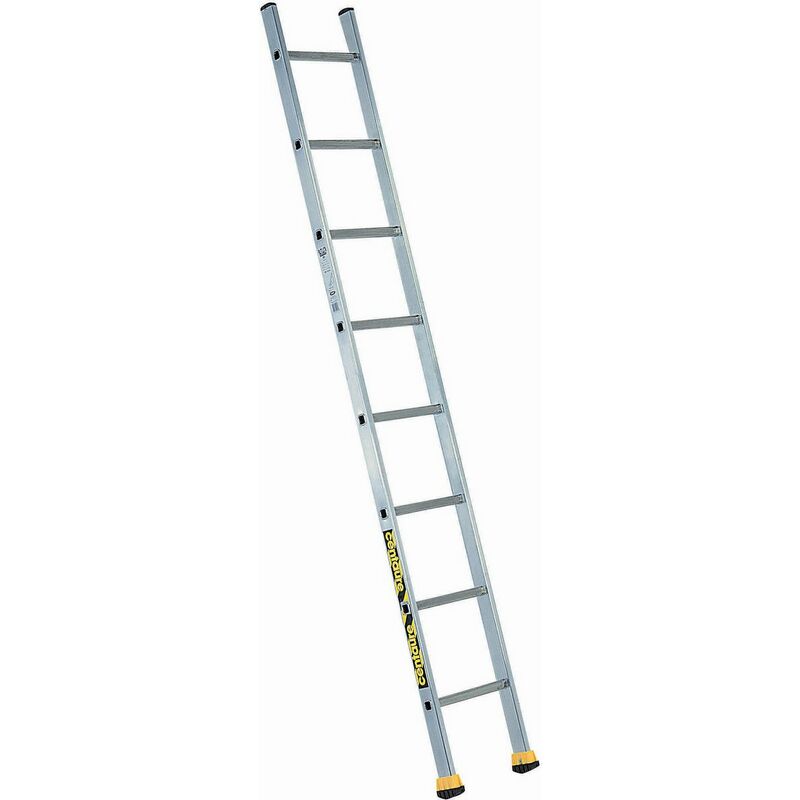 Echelle en aluminium simple 14 barreaux 4m05 usage professionnel S