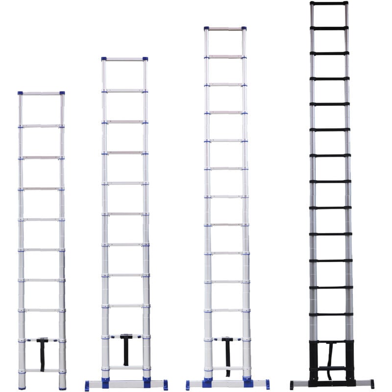 Tubesca Comabi - Echelle simple télescopique x'tenso 2 - 4,40 m