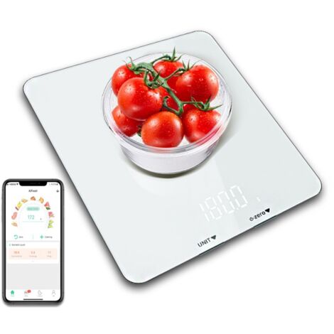 ÉCHELLE SMART DIET POIDS AVEC APPLICATION DE RÉGIME BLUETOOTH4.2 IOS ANDROID MEDIA-TECH MT5544