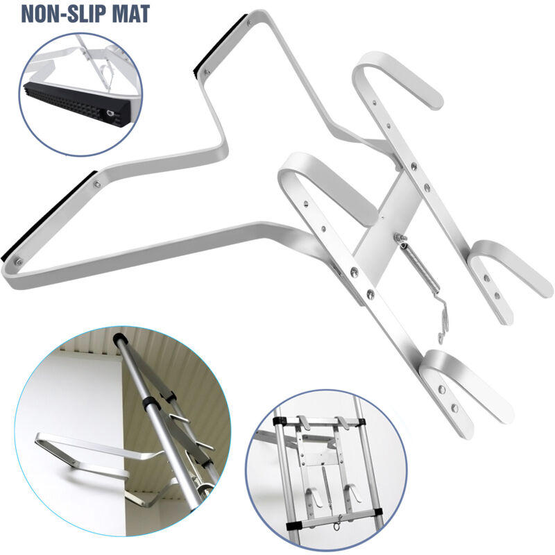 Dayplus - chelle Stand Off Wall Stay Rallonge Échelles Support Crochet Universal V-Bracket