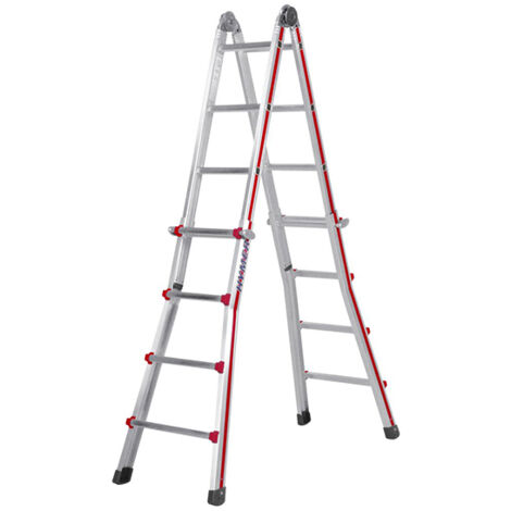 Echelle télescopique 4 plans - 8042 (plusieurs tailles disponibles)