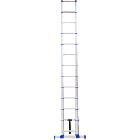Echelle télescopique aluminium 3,80m X TENSO 2 TUBESCA COMABI 00094838
