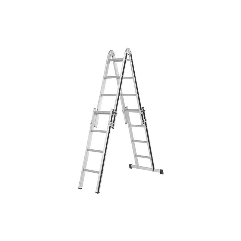 Hymer - Echelle transformable 4x4 barreaux - Longueur déployée 4.02m - 7006916