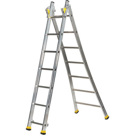 Échelle transformable 2 plans T2 2x8 bx - DUARIB - 610208
