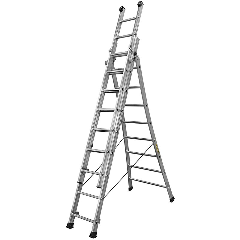 Echelle transformable 3 plans PRT3 3m60/7m80 - Centaure