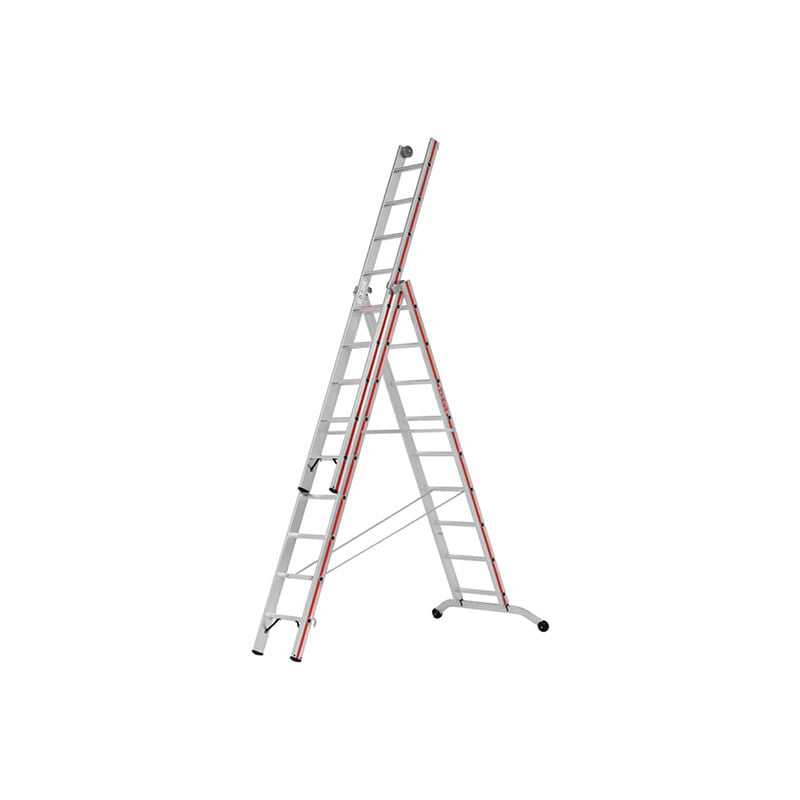 Chelle transformable à marches grand confort 3 plans 3x8 - Longueur 5.80m - Sol plat ou irrégulier - 684724