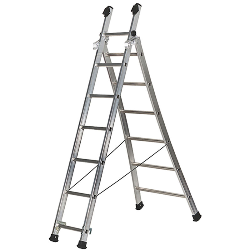 Centaure - Echelle transformable à base évasée 2 plans PRT2 3m05 - 363210