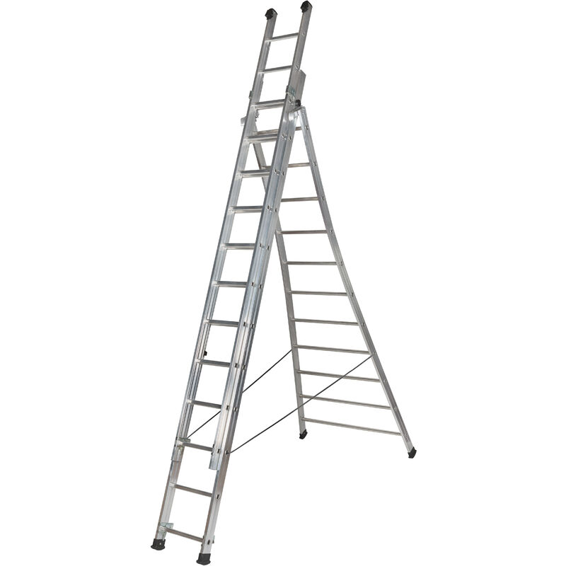 Centaure - Echelle transformable à base évasée 3 plans duarib PRT3 2m75 - 363309
