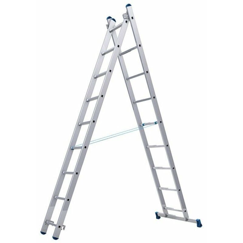 Echelle transformable alu 2x9 - 2m55/4m23