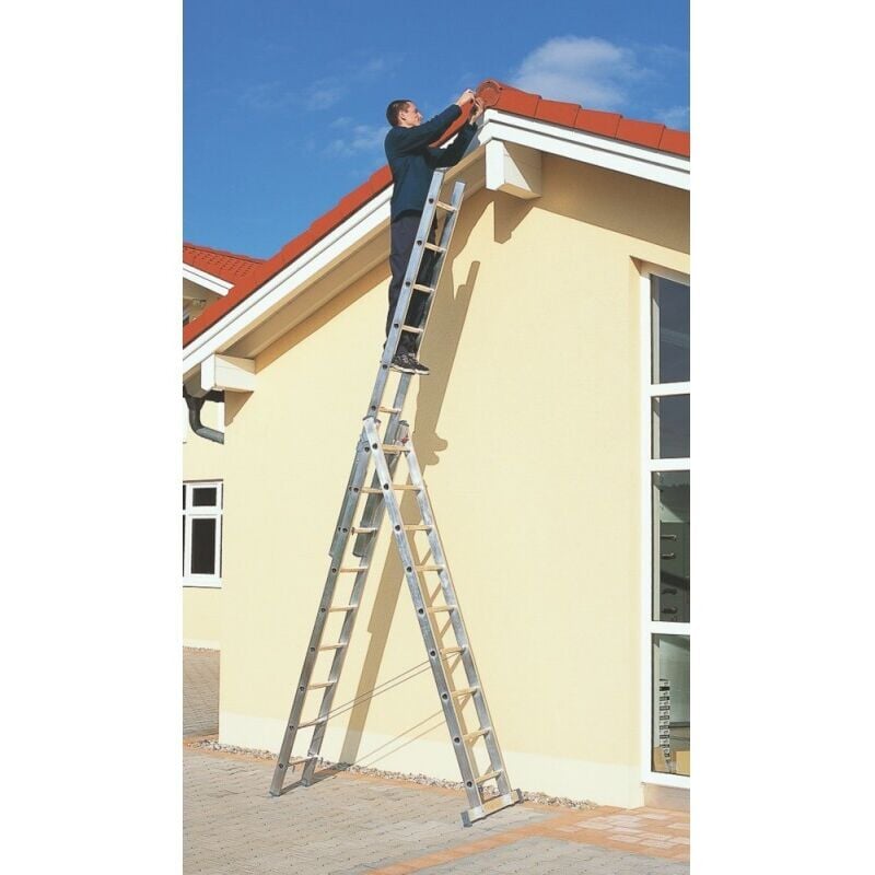 Zarges - Echelle transformable z 200 3x7 barreaux 3- pièces