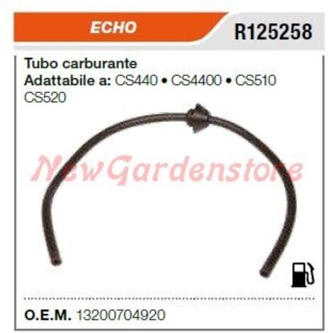ECHO conduite de carburant pour tronçonneuse CS440 CS4400 CS510 CS520 R125258