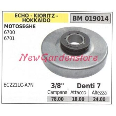 ECHO pignon moteur tronçonneuse 6700 6701 3/8' dents 7 019014