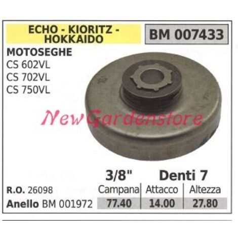 ECHO pignon moteur tronçonneuse CS 602VL 702VL 750VL 3/8' dents 7 007433