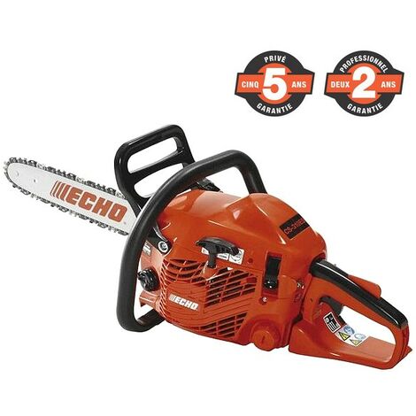 Echo – Tronçonneuse thermique 30.5 cm³ – Longueur guide 35 cm – Système anti-vibration – Démarrage facile ES – Pour bois dur et teck
