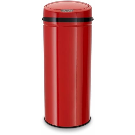 Pattumiera grande 120l HDPE rosso, mobile secondo EN 840 SULO